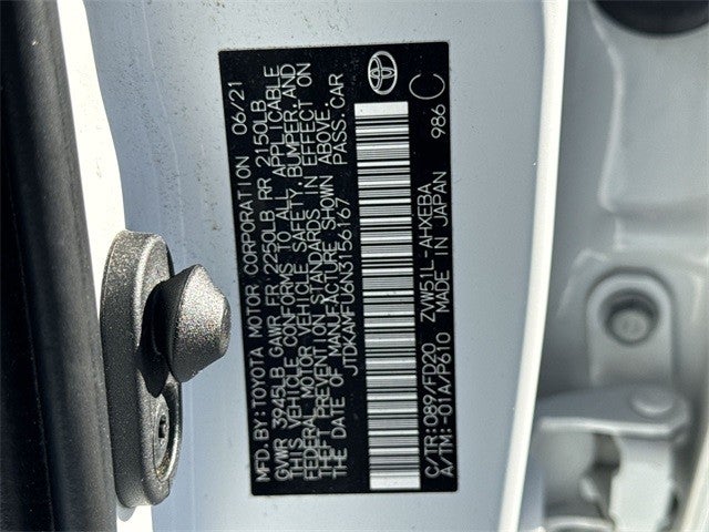 2022 Toyota Prius L Eco (Natl)