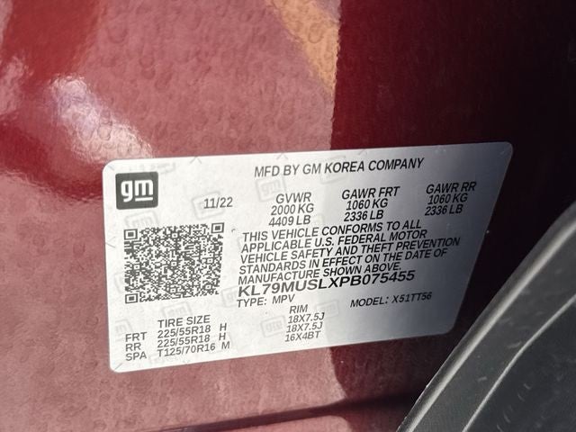 2023 Chevrolet TrailBlazer AWD 4dr RS