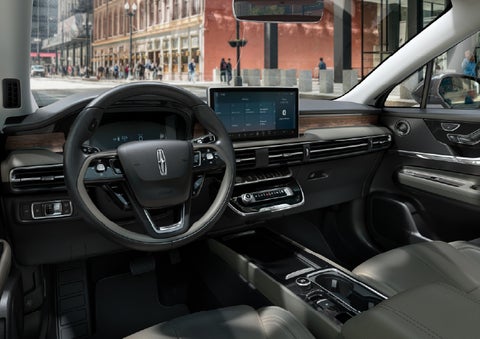 The interior dashboard of 2026 Lincoln Corsair® SUV is shown here. | Dave Sinclair Lincoln in Ballwin MO