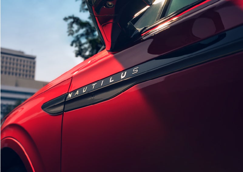 A side badge on the passenger door reads Nautilus. | Dave Sinclair Lincoln in Ballwin MO